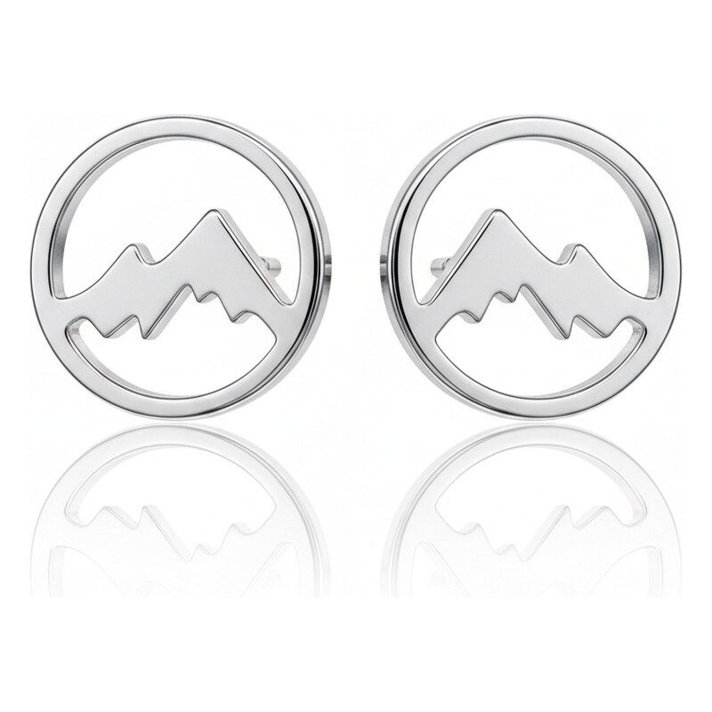 Soliter Strieborné náušnice kôstky Horské štíty 431 001 02872 04 67742219