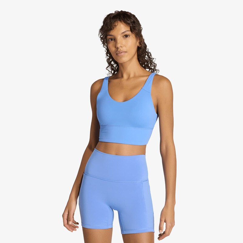 adidas Performance Podprsenka adidas W 3Ss Ess Ms Blue Fusion S 67742510