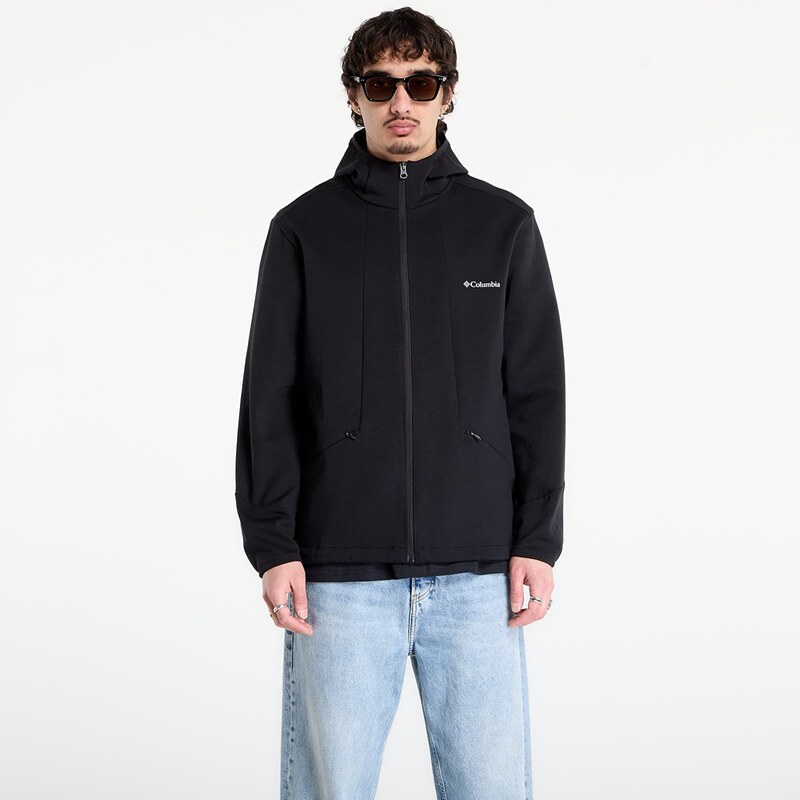 Mikina Columbia Tech Spacer Knit Hoodie Black/ Black M 67742511