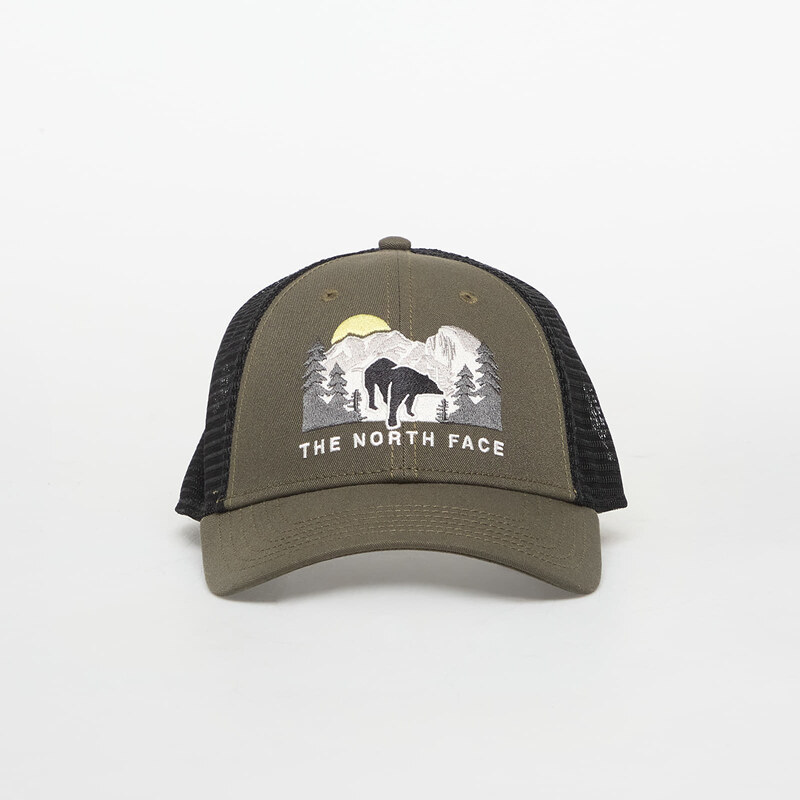 Šiltovka The North Face Embroidered Mudder Trucker Cap New Taupe Green 67742481