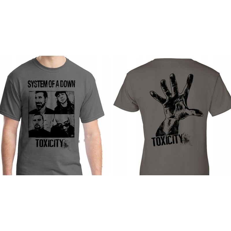 Fruit of the Loom System of a Down - Toxicity Faces (Anthracite) 67742529