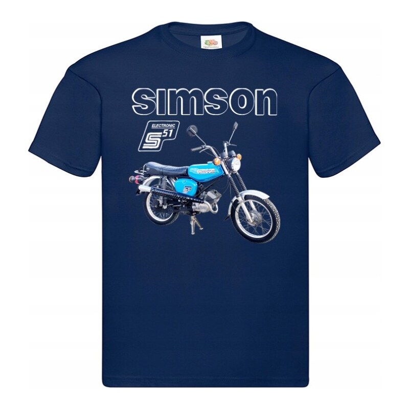 Fruit of the Loom Drive Collection - Simson Electronic S 51 (tričko) 67742532