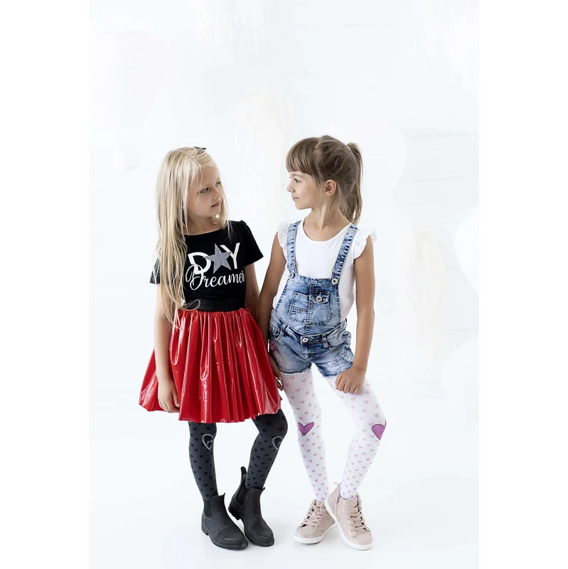 Detské vzorované pančuchy YES/NO 120 DEN Knittex 67742777