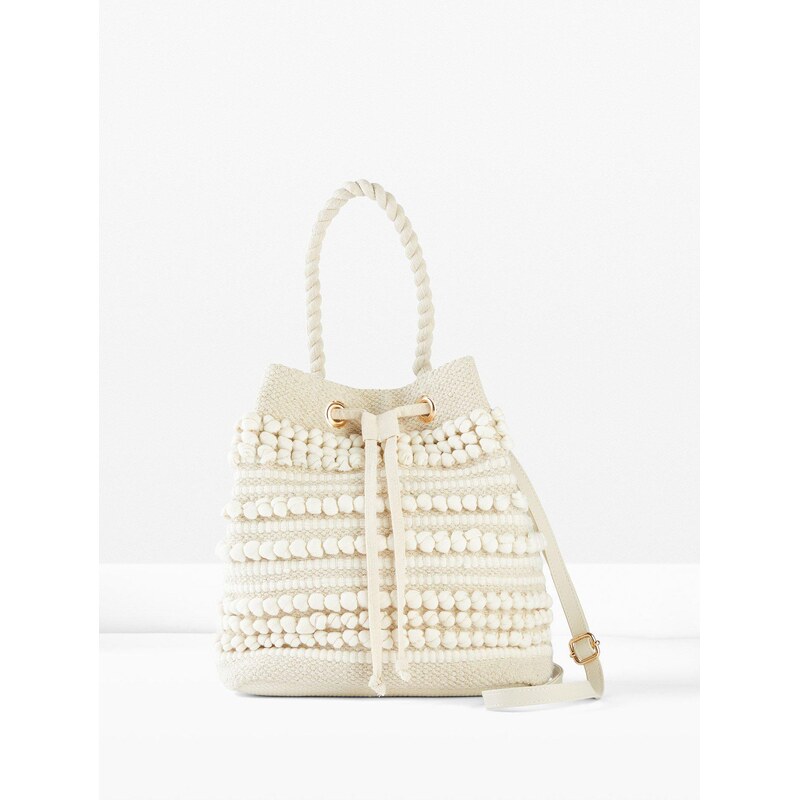 bonprix Vaková kabelka, farba béžová 52417398