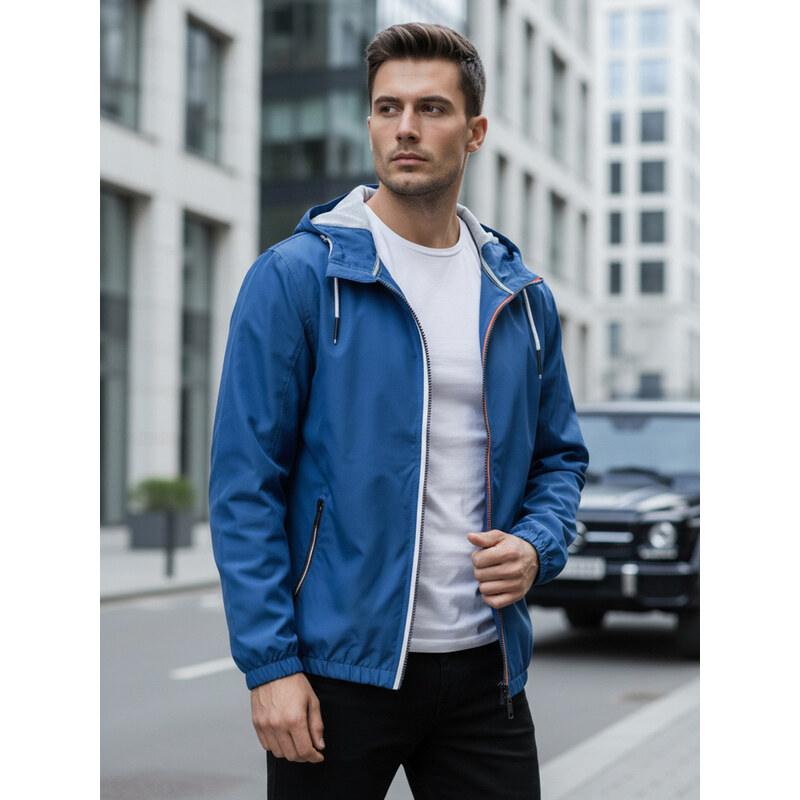 BASIC Pánska modrá prechodná bunda TX4699 57839089