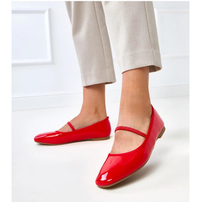 SWEET SHOES Balerínky LG23-4 červené - Solea 67780137