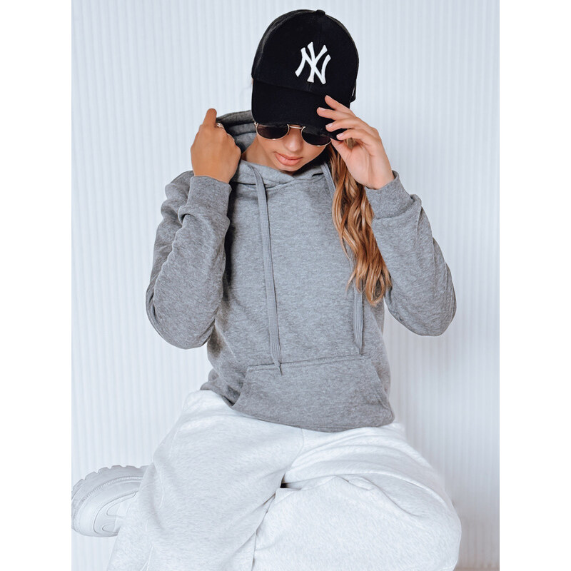 FashionStreet Dámska mikina BASIC antracit BY0172 67780342