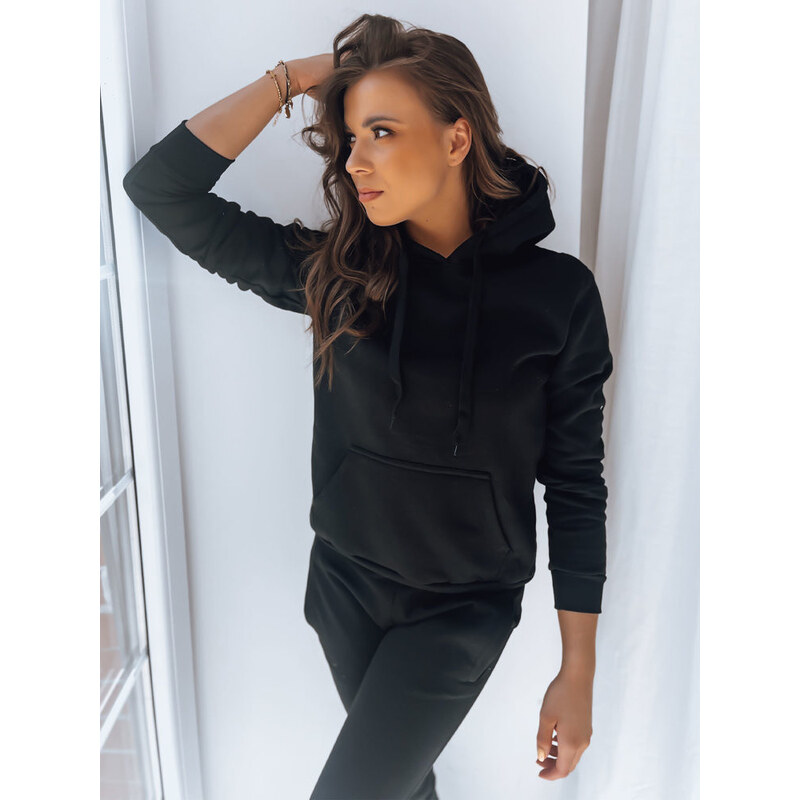 FashionStreet Dámska mikina BASIC čierna BY0158z 67758007