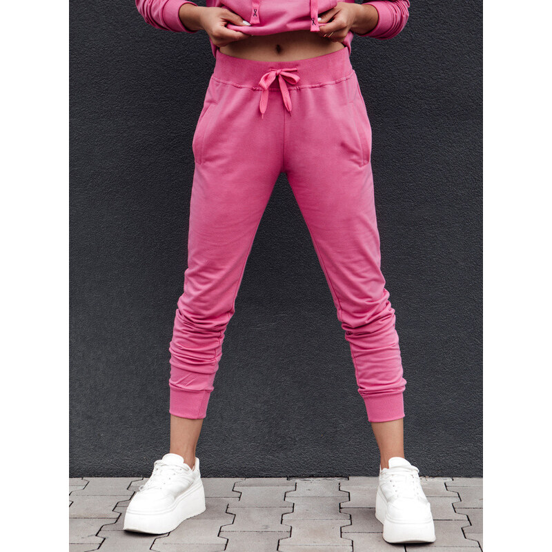 Dámske tepláky RELAX MODE pink FashionStreet UY2139 67780547