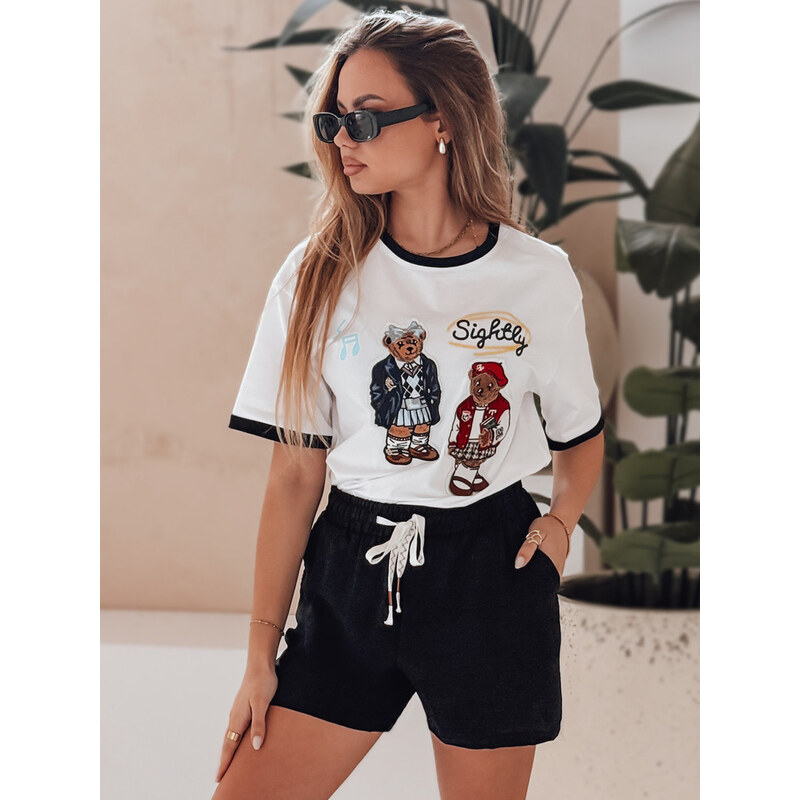 Dámske šortky NOT TOMORROW black FashionStreet SY0445 67780608