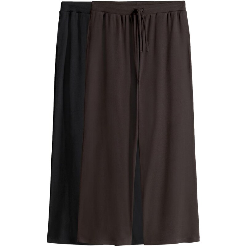 The Set Nohavice čokoládová / čierna 67752186