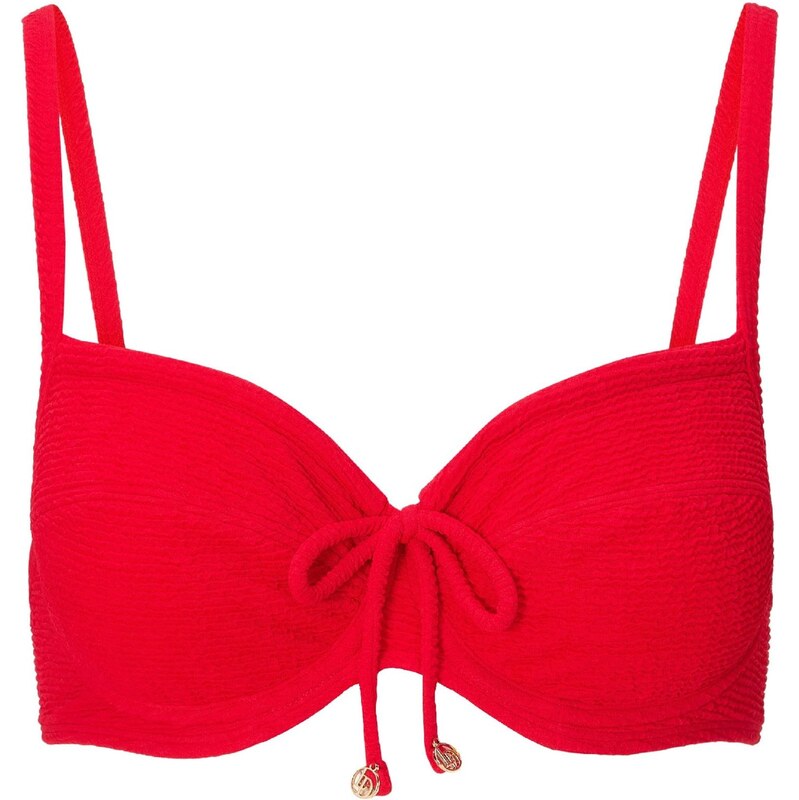 LingaDore Bikinový top neónovo červená 67752221