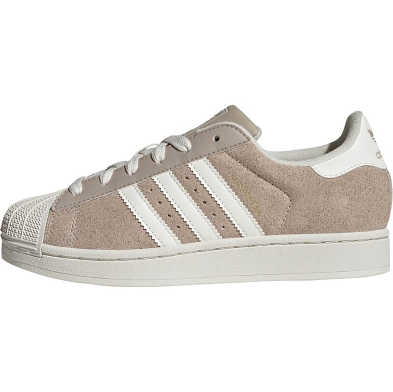 ADIDAS ORIGINALS Nízke tenisky Superstar II tmavobéžová / biela 67752425