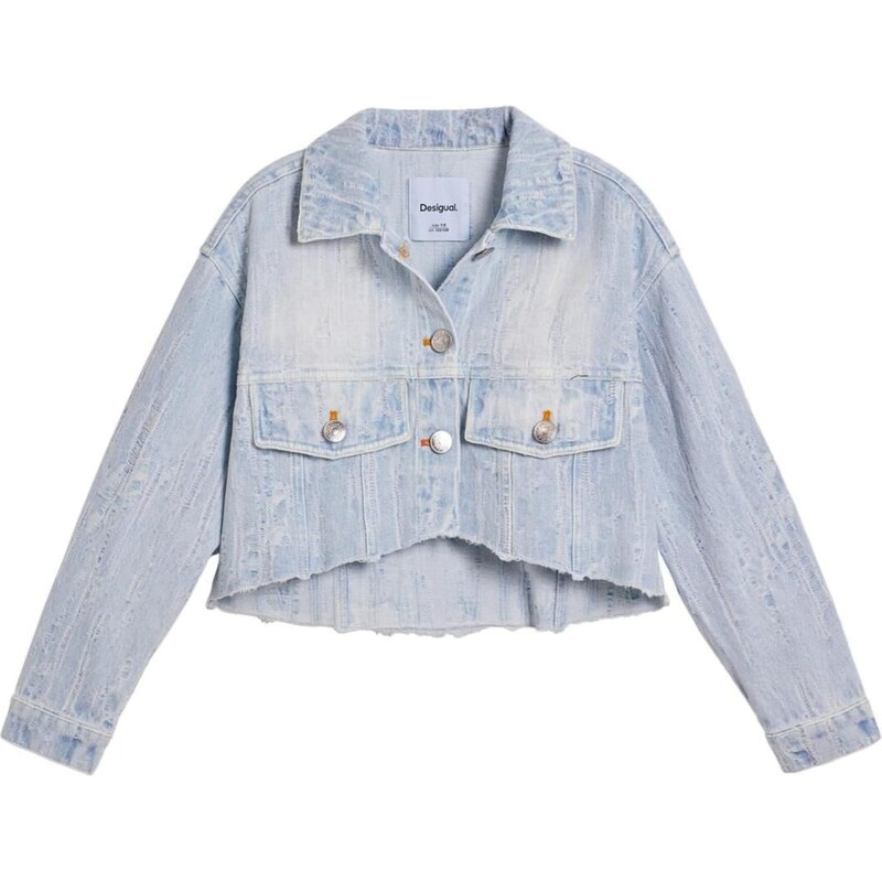 Desigual Prechodná bunda modrá denim 67752448