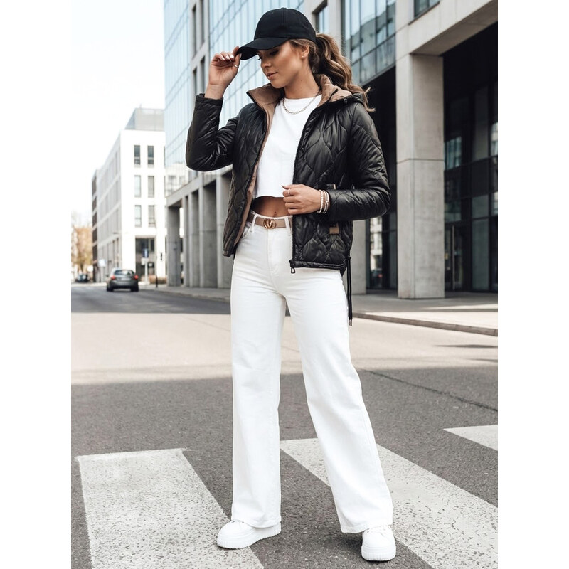 BASIC Čierna prešívaná prechodná bunda MAXWELL TY4111 49206208