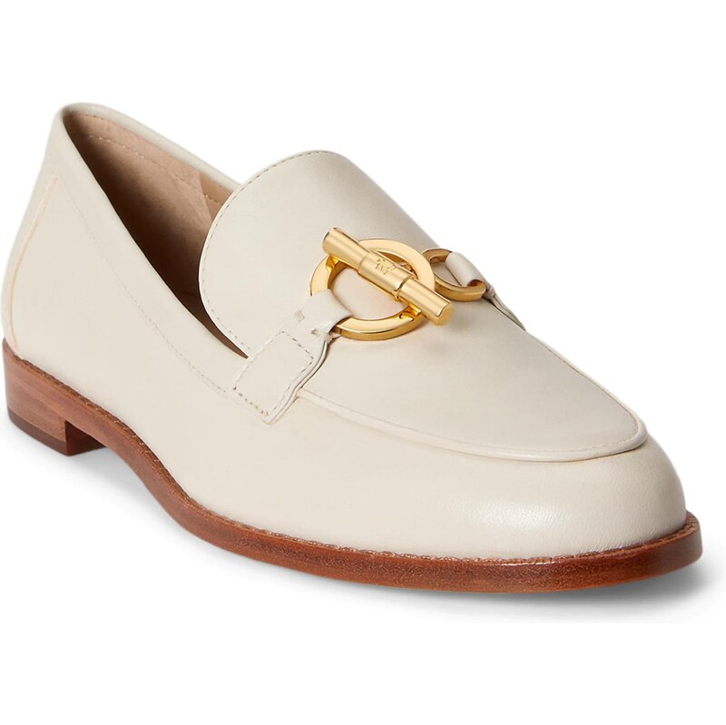 Lauren Ralph Lauren Papuče BLAIKE biela ako vlna 67752527