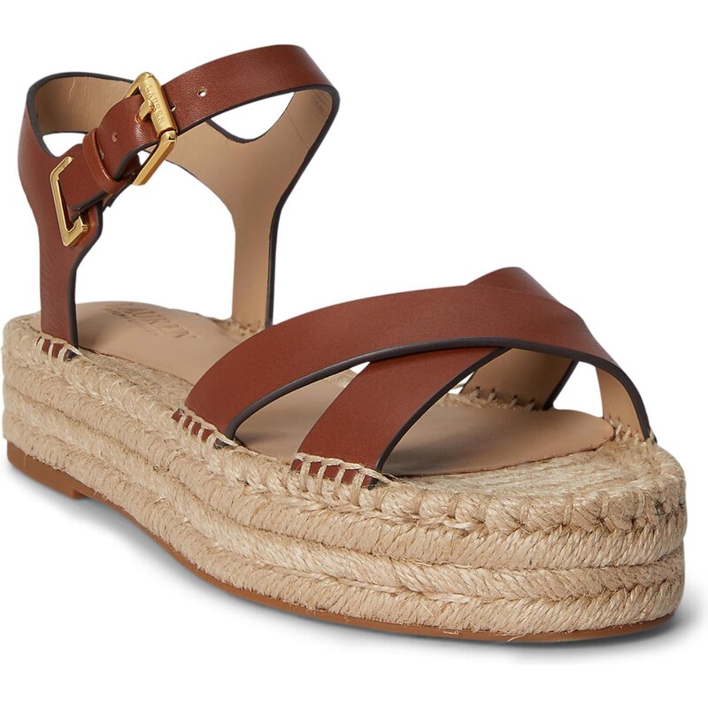 Lauren Ralph Lauren Sandále EMERYN hnedá 67752532