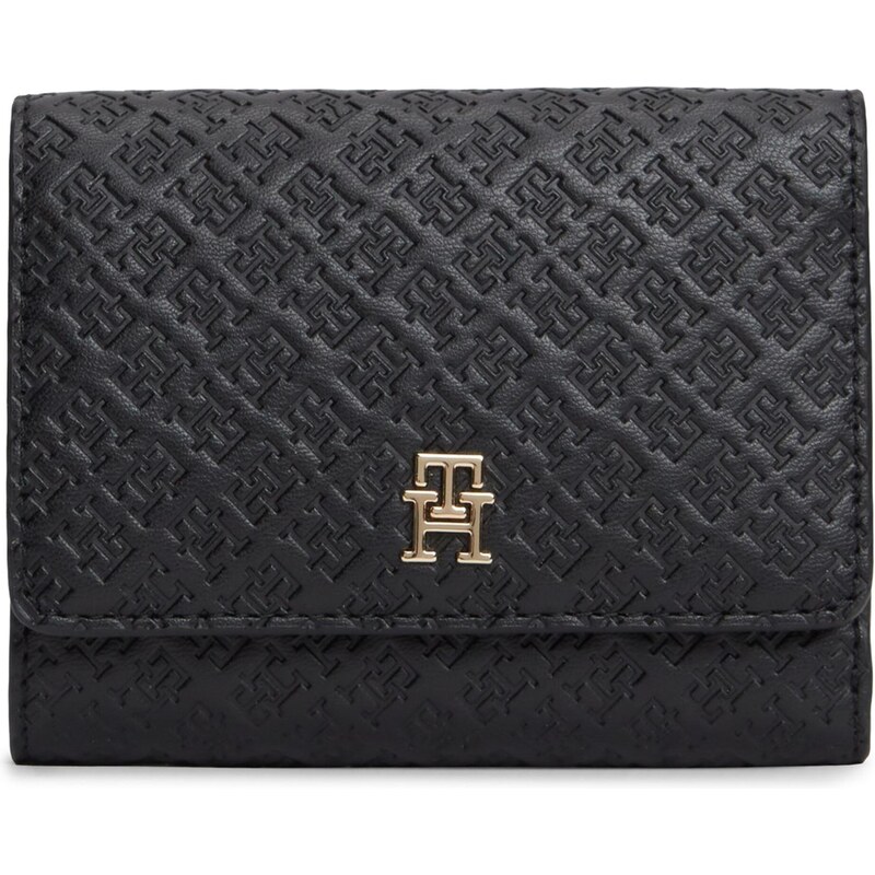 TOMMY HILFIGER Peňaženka zlatá / čierna 67772922