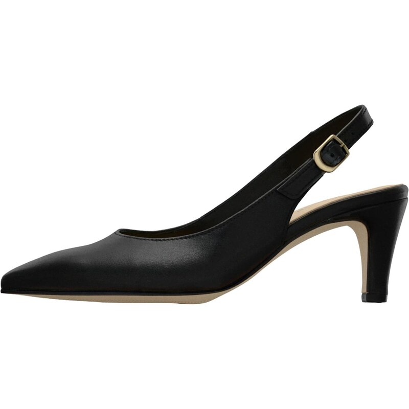 GABOR Lodičky s otvorenou pätou čierna 67752752