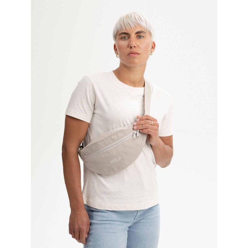 MELA Taška cez rameno sivobéžová 67752819