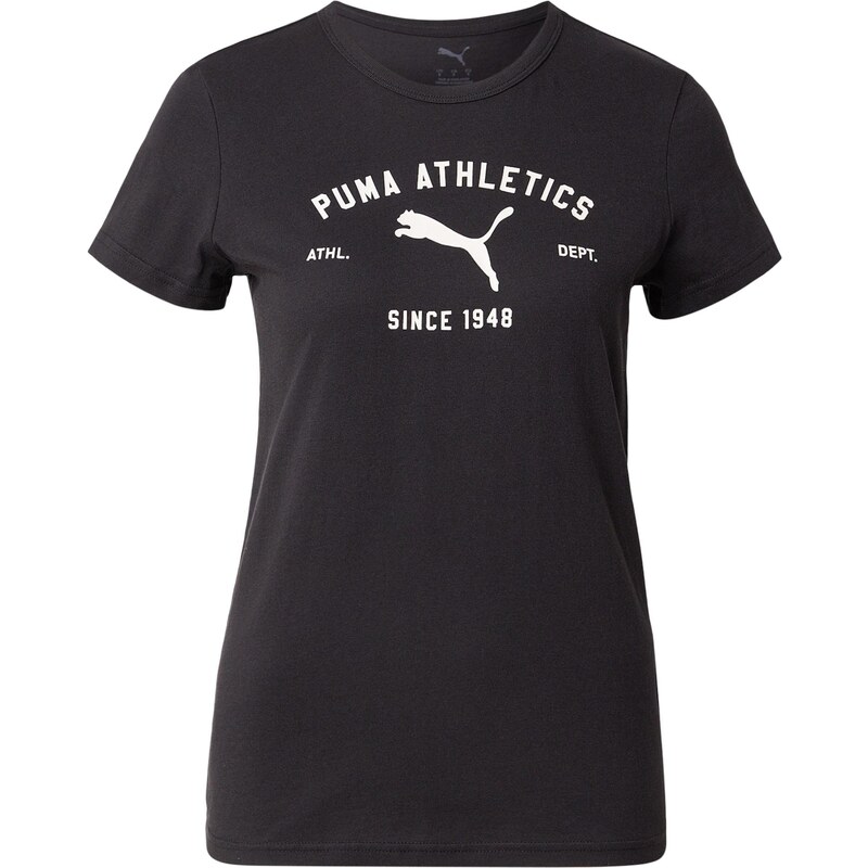 PUMA Tričko Class čierna / biela 67752882