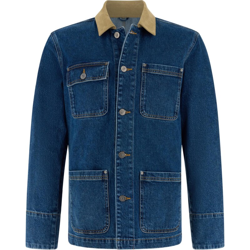 Boggi Milano Prechodná bunda modrá denim 67752897