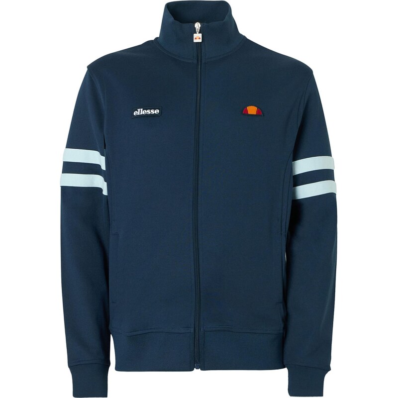 ELLESSE Tepláková bunda Roma tmavomodrá / nebesky modrá / oranžová / 67752918