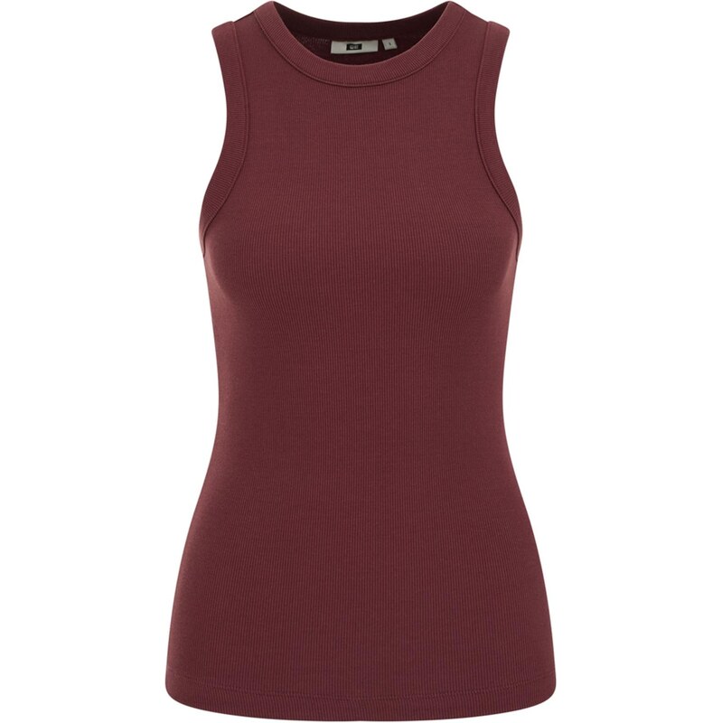 WE Fashion Top vínovo červená 67752939