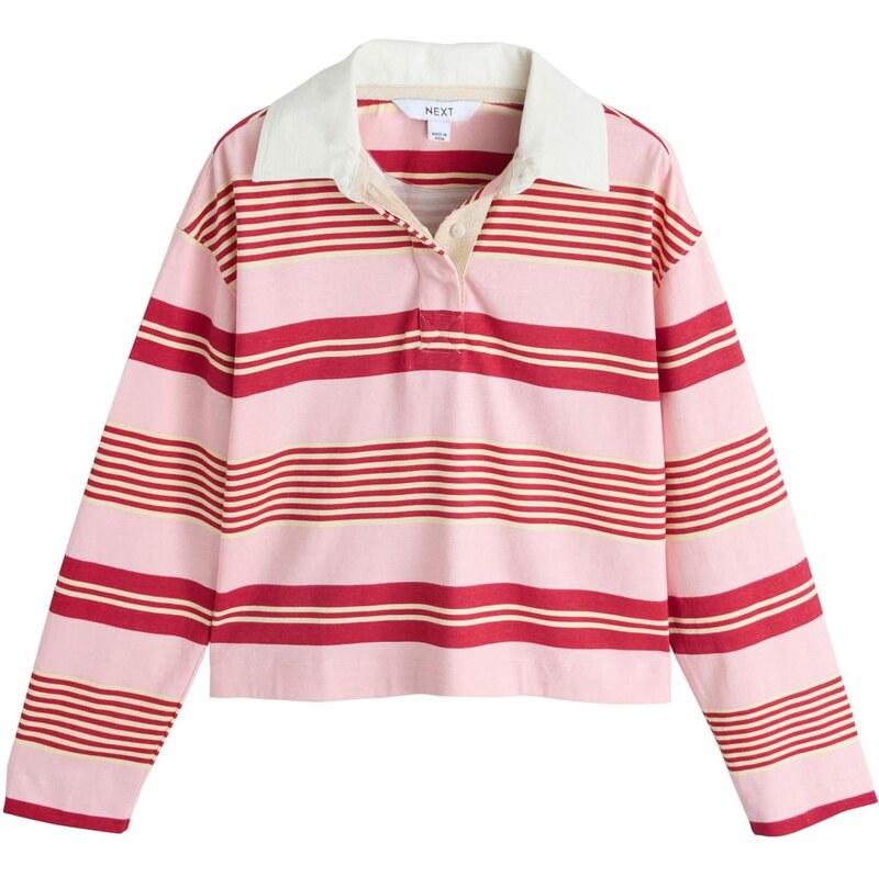 Next Tričko žltohnedá / rosé / čerešňová / biela 67752998