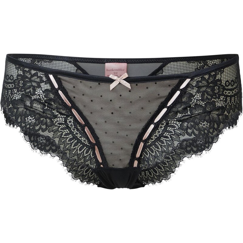 Hunkemöller Nohavičky Dorothy čierna 67753014