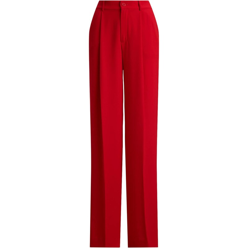 Lauren Ralph Lauren Plisované nohavice červená 67753021