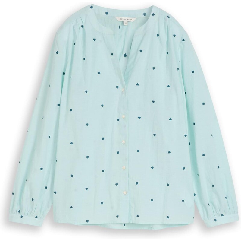 TOM TAILOR Blúzka nebesky modrá 67753032