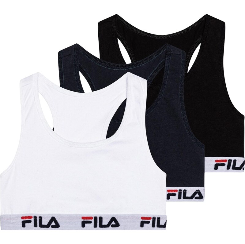 FILA Podprsenka tmavomodrá / čierna / biela 67753045