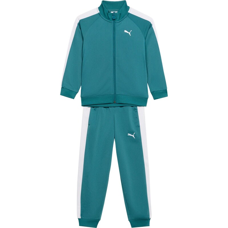 PUMA Joggingová súprava T7 ALWAYS ON petrolejová / biela 67753038