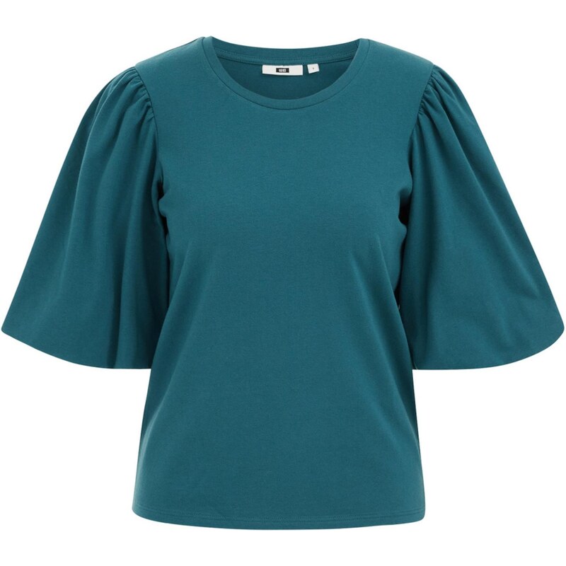 WE Fashion Tričko petrolejová 67753066