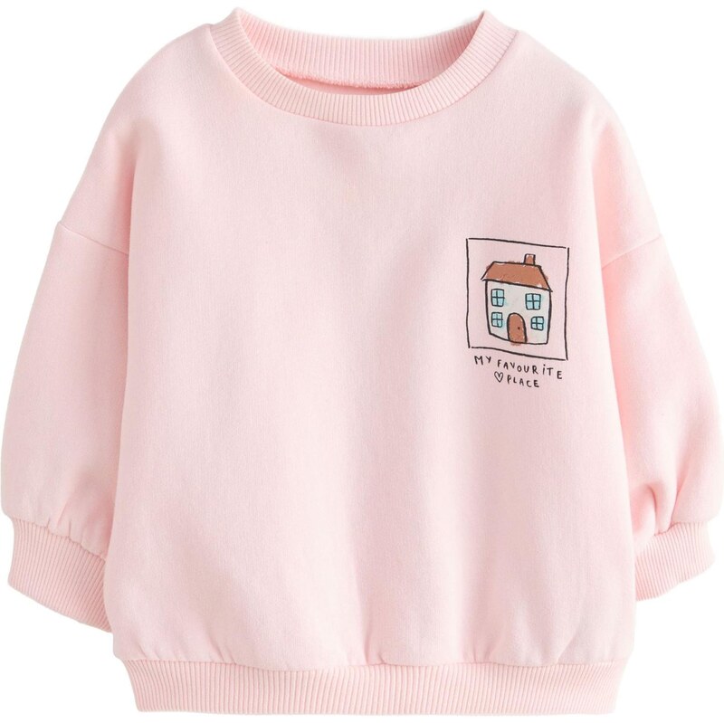 Next Mikina svetlohnedá / žltá / ružová / čierna 67753113