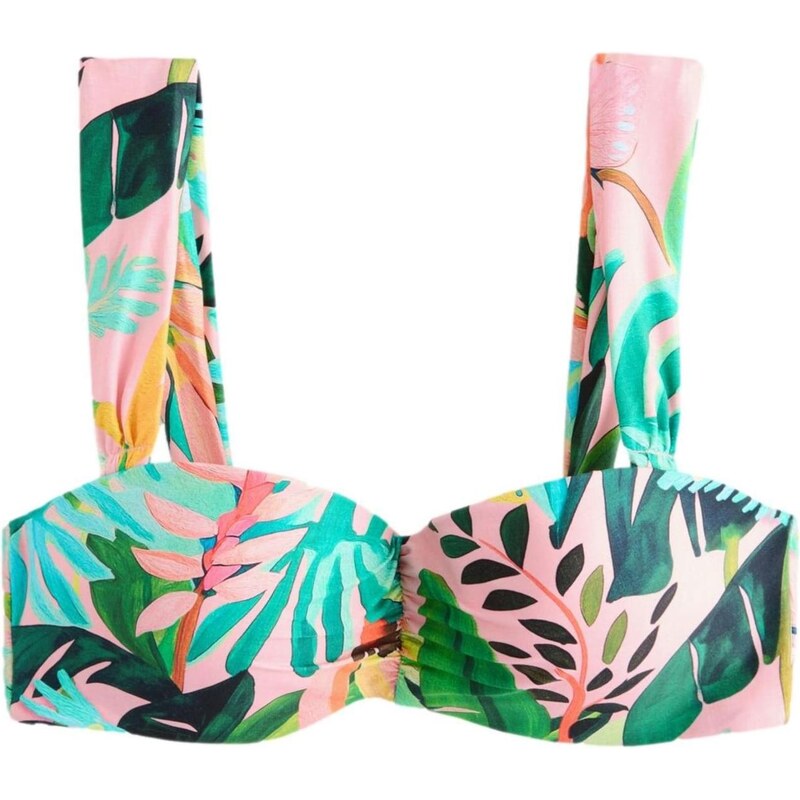 Next Bikinový top tyrkysová / zelená / ružová / čierna 67753136