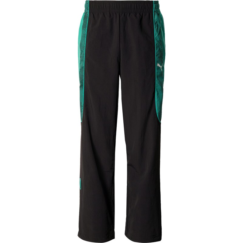 PUMA Nohavice PUMATECH-X zelená / čierna 67753151