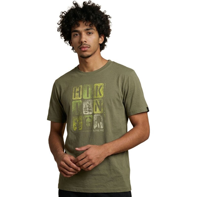 ALPINE PRO - BOLEN 2 PÁNSKE RÝCHLOSCHNÚCE TRIČKO S COOL-DRY 67745744