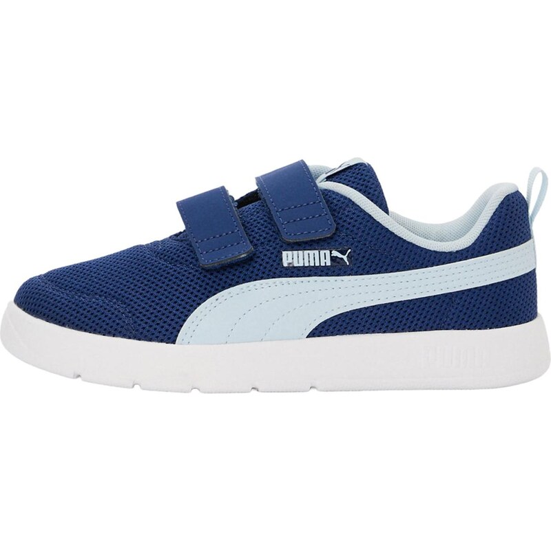 PUMA Tenisky Courtflex V3 námornícka modrá / pastelovo modrá 67753195