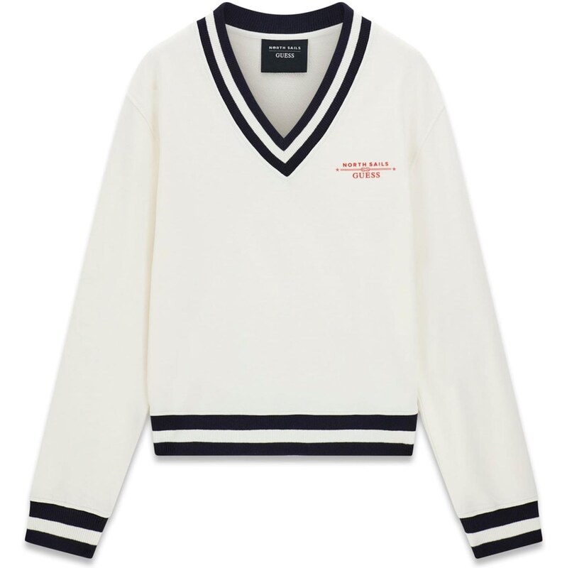 GUESS Mikina krémová / čierna 67753196