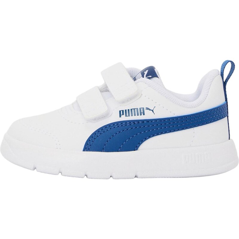 PUMA Tenisky Courtflex V3 enciánová / biela 67753205