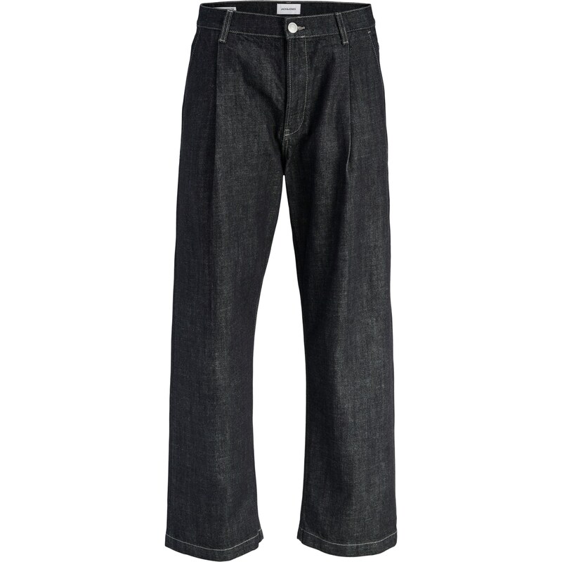 JACK & JONES Plisované rifle JJITed JJLLoyd tmavomodrá 67753221