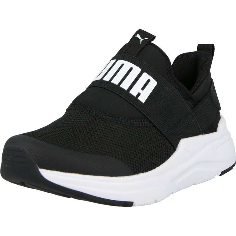 PUMA Slip-on obuv Softride Wired 2 SLIPTECH čierna / biela 67753246