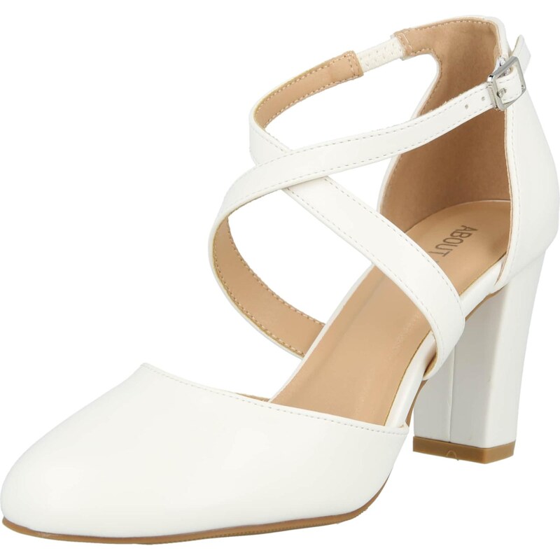 ABOUT YOU Lodičky Marina biela 67753278