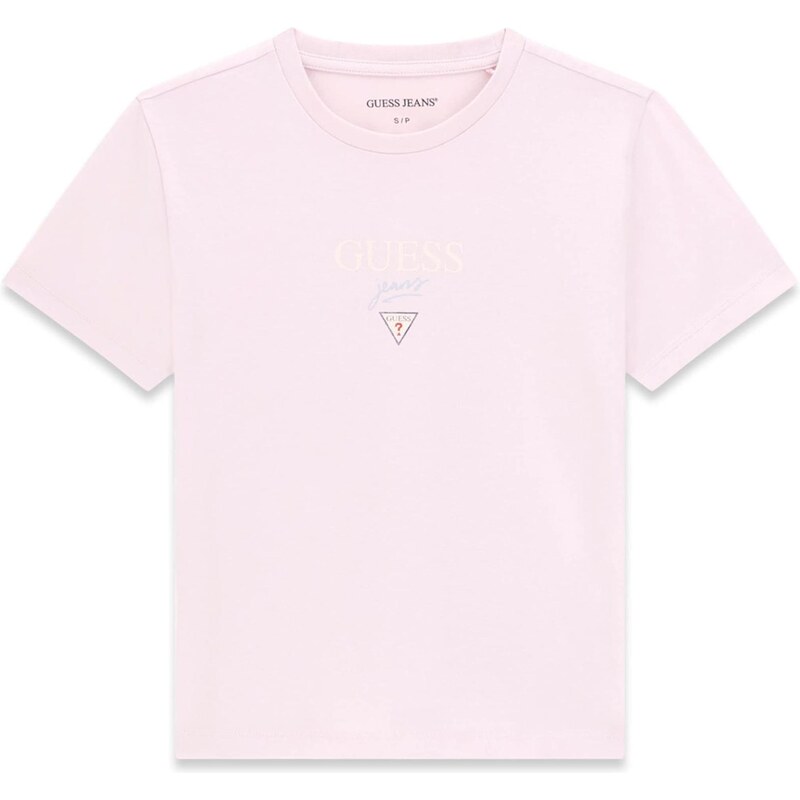 GUESS JEANS Tričko BABY BAKER pastelovo fialová 67753337