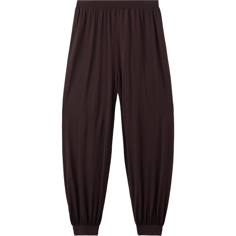 MANGO Nohavice MANIS vínovo červená 67753378