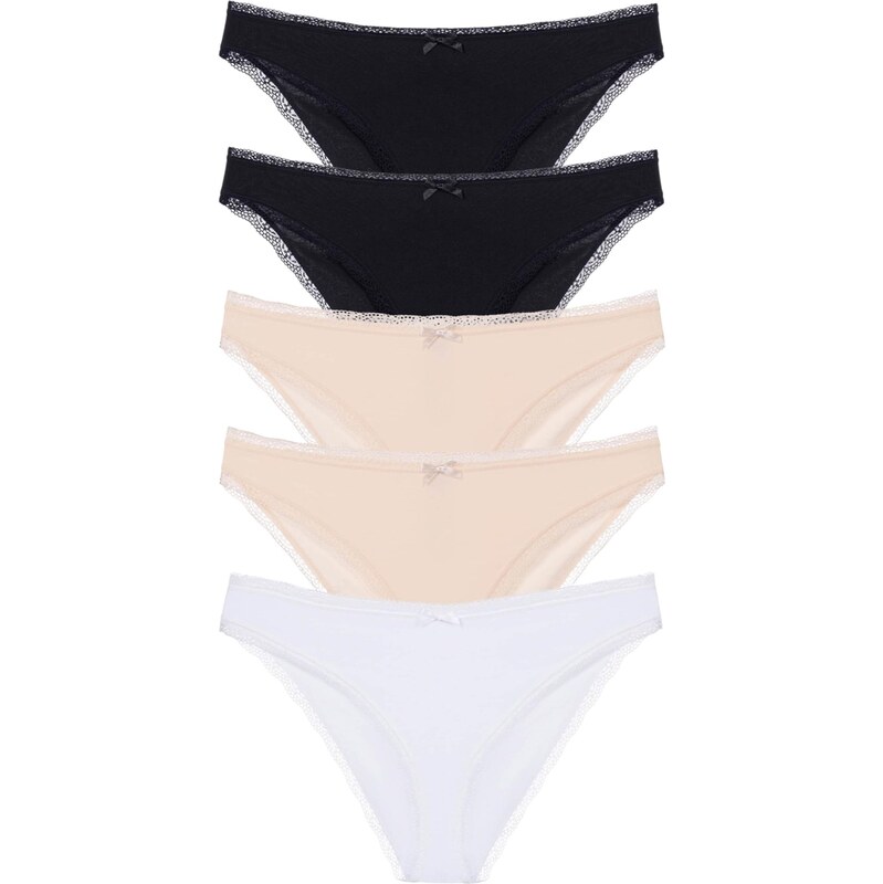 Dorina Nohavičky béžová / čierna / biela 67753371