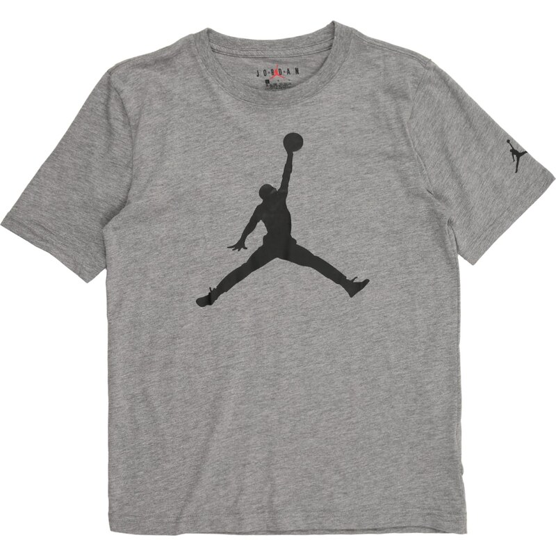 Jordan Tričko sivá melírovaná / čierna 67753411