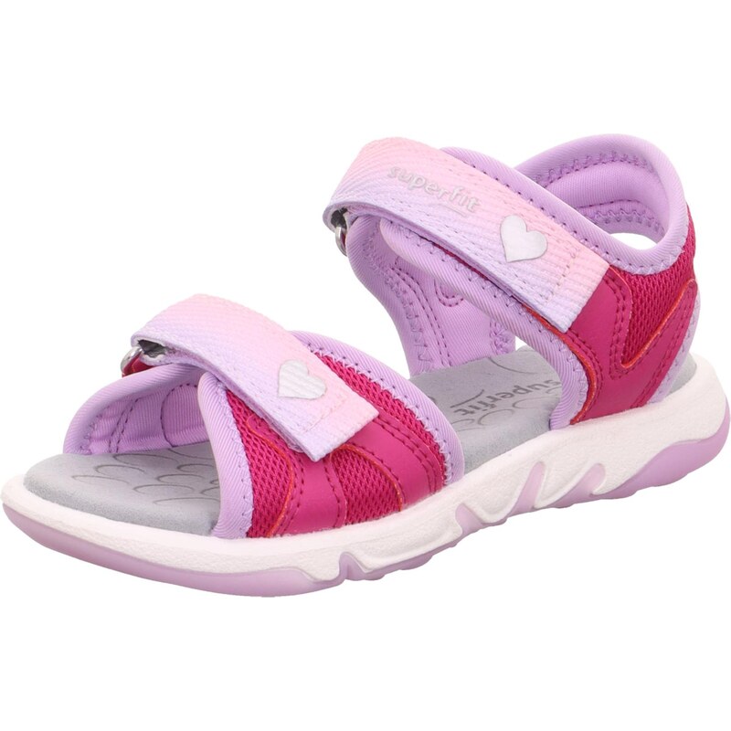 SUPERFIT Sandále PEBBLES levanduľová / ružová / purpurová 67753466